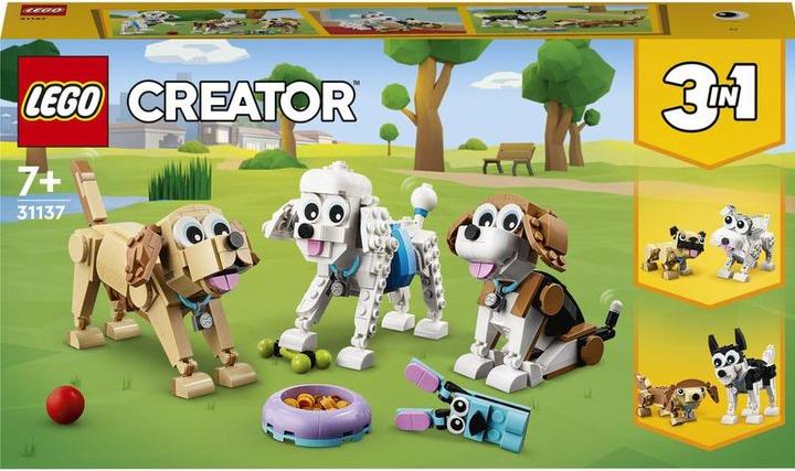 Produktbild LEGO Niedliche Hunde (31137, LEGO Creator 3-in-1)