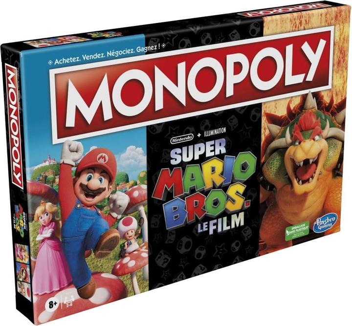 Actual product image Monopoly Super Mario Bros (French)