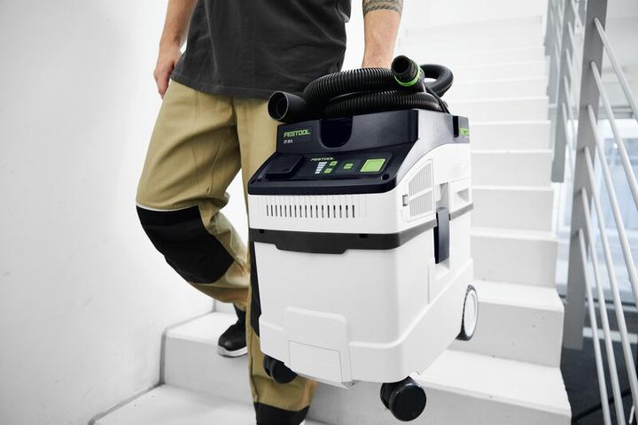 Produktbild Festool Absaugmobil Saugen Absaug Reinigungszubehör CLEANTEC CT 25 E-Set 577536 (Nass-Trockensauger)
