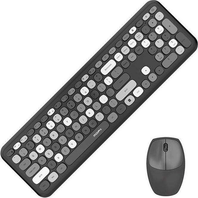 Image du produit Mofii Ensemble clavier + souris sans fil 666 2.4G (Noir) (ING. Int., Sans fil)