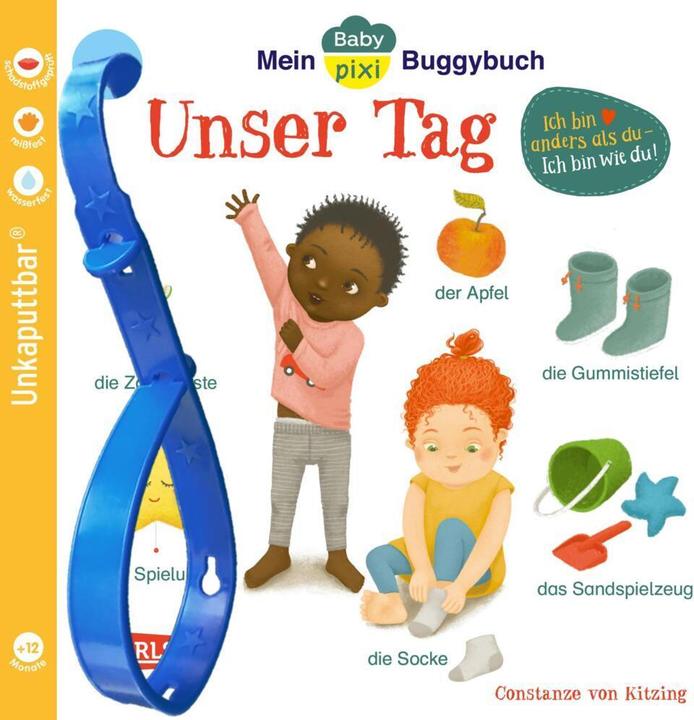 Immagine prodotto Baby Pixi (Unbreakable) 146: Il mio libro del passeggino Baby Pixi: il nostro giorno (Tedesco)