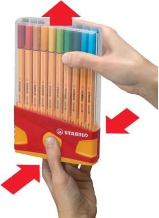 Immagine prodotto STABILO Punto 88 (Multicolore, 20 x)