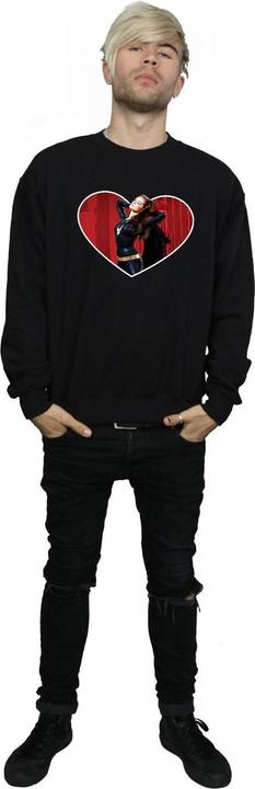 Image du produit - Sweat BATMAN TV SERIES CATWOMAN HEART - Homme (XXL)