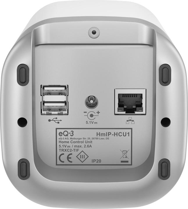 Image du produit Homematic IP Unité de contrôle à domicile (HmIP-HCU1) (blanc/gris)