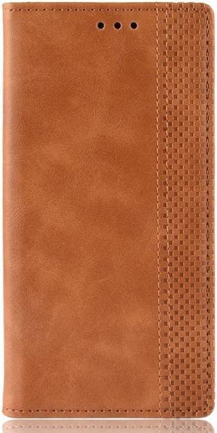 Produktbild MU Classic Retro Leder Bookcover Series (Alcatel 1S (2020), Alcatel 3X (2020))
