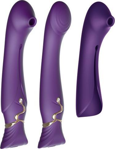 Actual product image Curve Toys Queen G-Spot PulseWave Vibrator