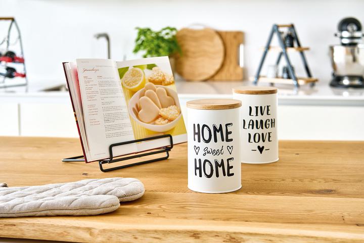 Actual product image Zeller Present Book stand, metal, black (20 x 18 x 20.5 cm)