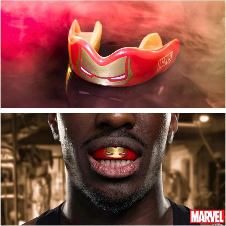 Produktbild SafeJawz Marvel Iron Man Mundschutz