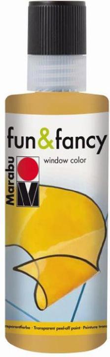 Image du produit Marabu Window Color peinture à contours "Fun & Fancy" or (Or, 80 ml)