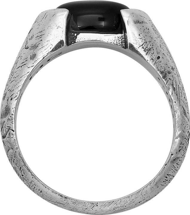 Produktbild Haze & Glory Ring Liberty - Schwarzer Onyx 925 Silber (56, 925 Silber)