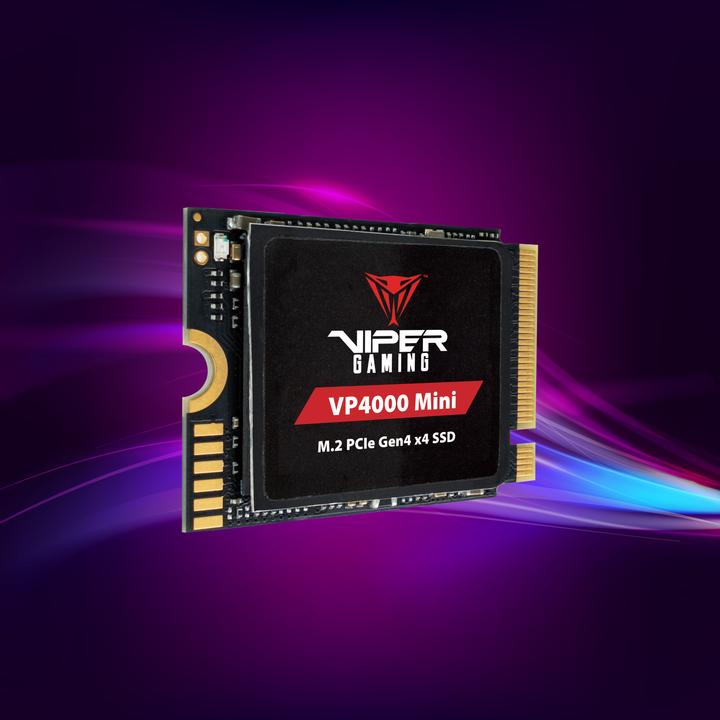 Actual product image Patriot SSD 1TB M.2 Viper Mini VP4000 Gen4 x4 5000/3500 (1000 GB, M.2 2230)