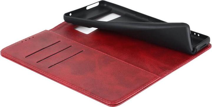 Productafbeelding Cover-Discount Google Pixel 7 Pro - Stand Flip Case Cover rood (Google Pixel 7 Pro)