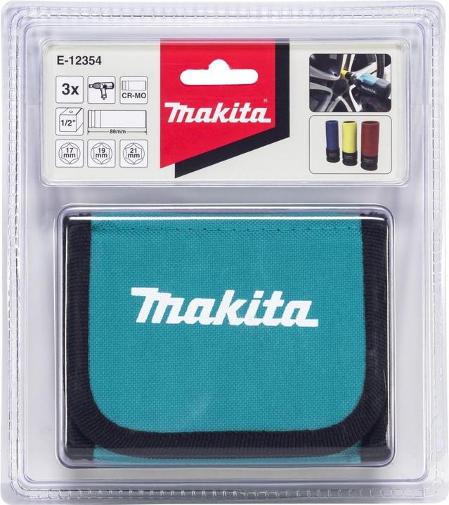 Produktbild Makita Steckschlüssel-Set (21 mm, 19 mm, 17 mm)