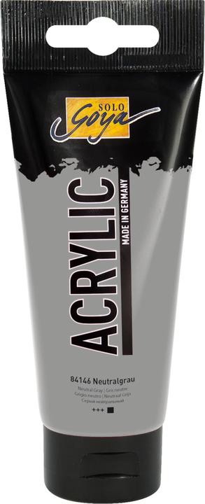 Immagine prodotto Kreul SOLO GOYA Vernice acrilica grigio neutro 100,0 ml (Grigio neutro, 100 ml)