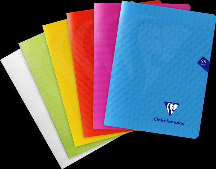 Actual product image Clairefontaine Exercise book 170x220mm (C5, Checked, Soft cover)