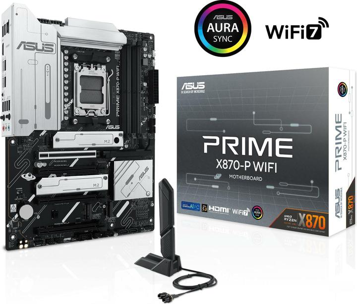 Produktbild ASUS PRIME X870-P WIFI (AM5, AMD X870, ATX)