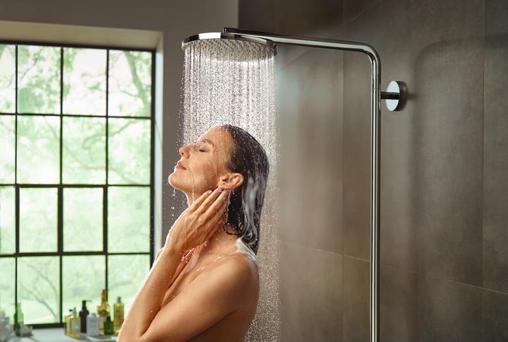 Actual product image hansgrohe HG Showerp RAINDANCE Select S 240 1jet P with Theromostat Ecostat Comfort chrome