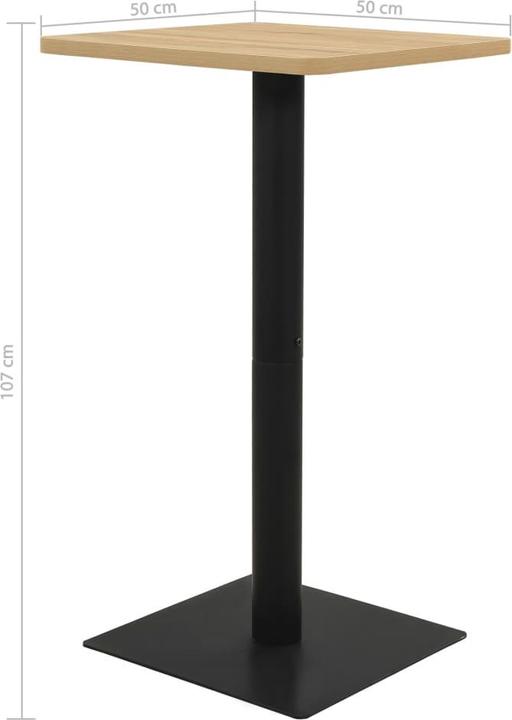 Actual product image VidaXL Bar table (50 x 50 x 107 cm)