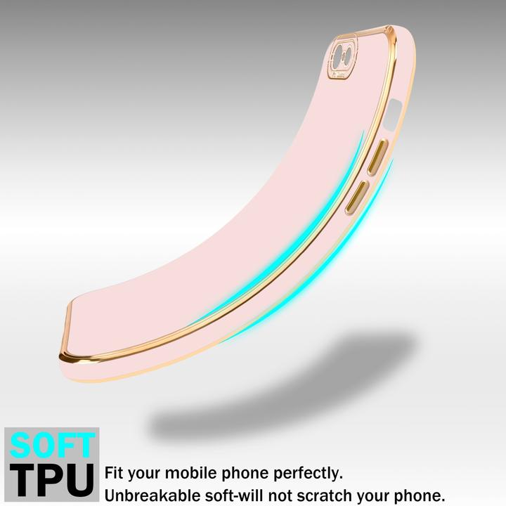 Image du produit Cadorabo Étui en TPU avec protection pour appareil photo pour Apple iPhone 6 PLUS / 6S PLUS (Apple iPhone 6 Plus)