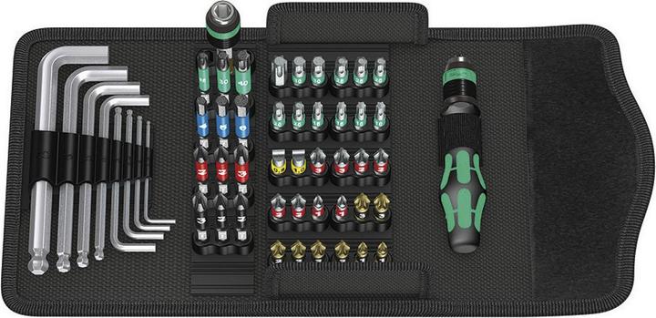 Immagine prodotto Wera Kraftform Kompakt 100 (Presa esagonale TX M10, Esagono cavo TX M15, Esagono incassato TX M40, Presa esagonale TX M20, Presa esagonale TX M30, Croce Phillips PH M1, Croce Phillips PH M2, Esagono incassato TX M25, Croce Pozidriv PZ M1, Croce Pozidriv PZ M2, Croce Phillips PH M3, Croce Pozidriv PZ M3)