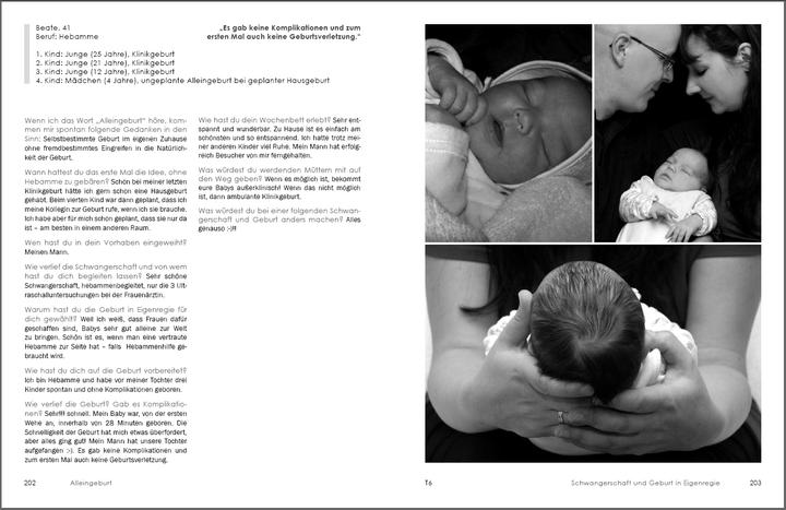 Produktbild Alleingeburt - Schwangerschaft und Geburt in Eigenregie (Deutsch, Sarah Schmid, 2014)