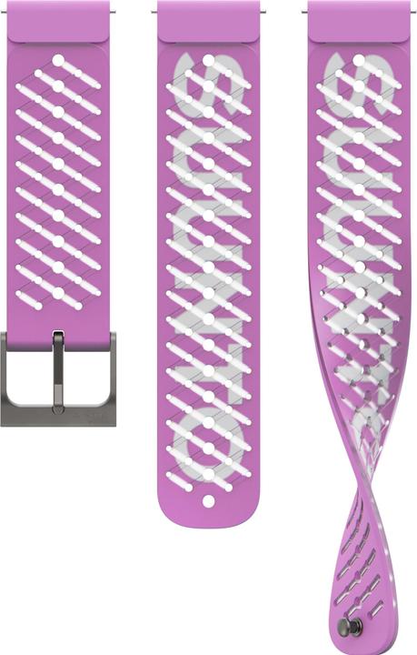 Suunto 22 Ath5 Silicone Strap Orchid Purple S+M (22 mm, Silikon, 9 Peak, 5 Peak)