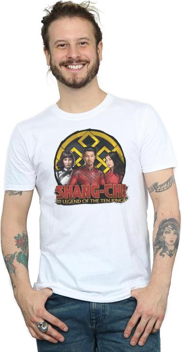 Produktbild ShangChi And The Legend Of The Ten Rings Group Logo Emblem TShirt (S)