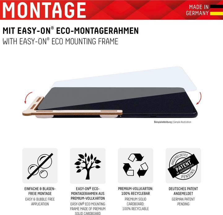 Actual product image Displex Tablet glass, tablet protective glass (1 Piece, Tab M10 FHD Plus)