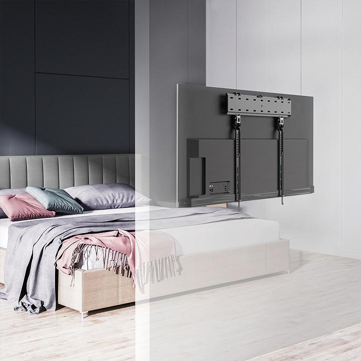 Immagine prodotto LogiLink Kit di montaggio (piastra a muro, 2 staffe di montaggio) per TV LCD / TV LCD curvo (stretto) (Muro, 65", 40 kg)