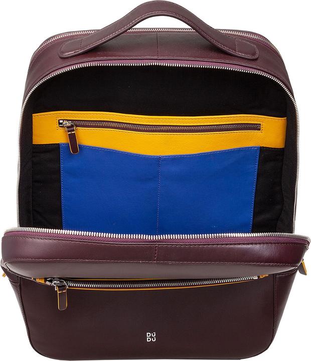 Actual product image Dudubags Washington - Leather Backpack 16" (13 l)