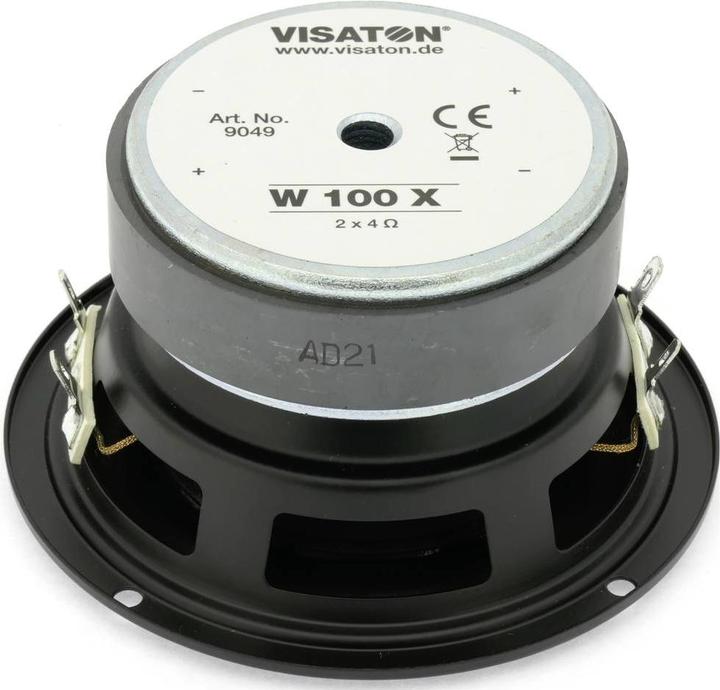 Immagine prodotto Visaton W 100 X - Woofer 2x4 Ohm da 4 pollici e 10 cm