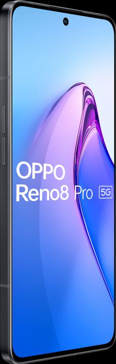 Produktbild OPPO Reno 8 Pro (256 GB, Glazed Black, 6.70", Dual SIM, 50 Mpx, 5G)