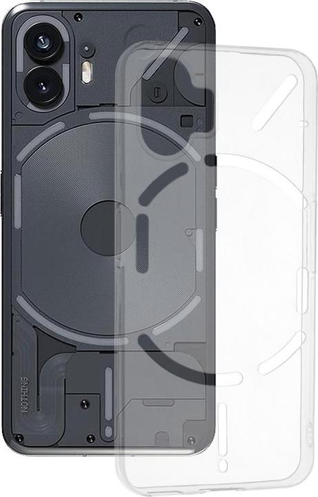 Techsuit - Clear Silicone Special Design - Nothing Phone (2) - Transparent (Nothing Phone (2))