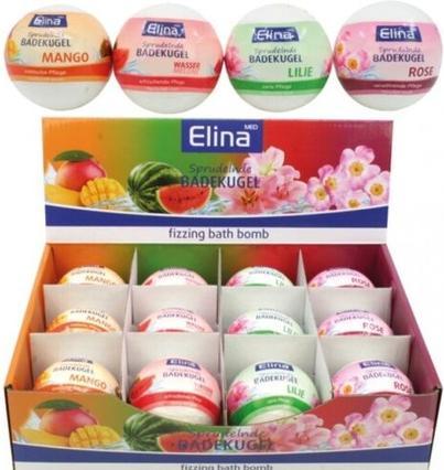 Produktbild Magni Badekugel Elina med 180g 4fach sortiert (Badekugeln)