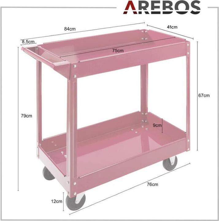 Immagine prodotto Arebos Carrello da officina (1 x)