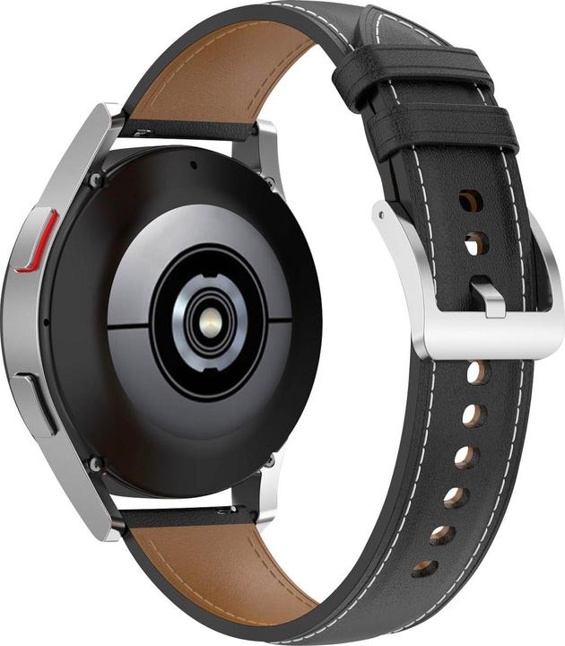 Actual product image Avizar Replacement wristband (20 mm, Leather, Galaxy Watch 4, Watch 3)