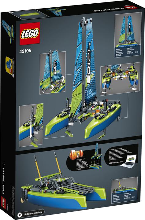 Immagine prodotto LEGO Tecnica: Catamarano (42105, LEGO Technic, LEGO DC)
