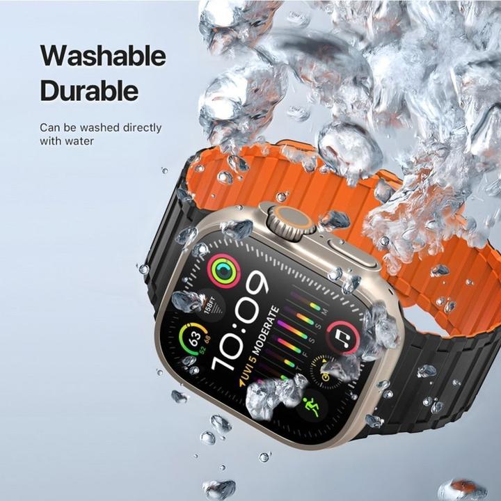Actual product image Dux Ducis KJ bracelet (42 mm, 45 mm, 44 mm, 49 mm, Silicone, Magnet)