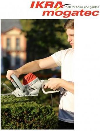 Actual product image Ikra Electric hedge trimmer 650 watts Mogatec IHS 650 (Electric hedge trimmer)