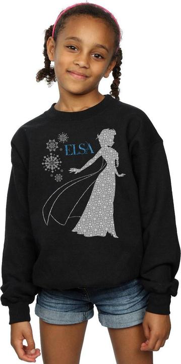 Immagine prodotto Disney Frozen Elsa Christmas Silhouette Felpa Ragazze (152, 158)