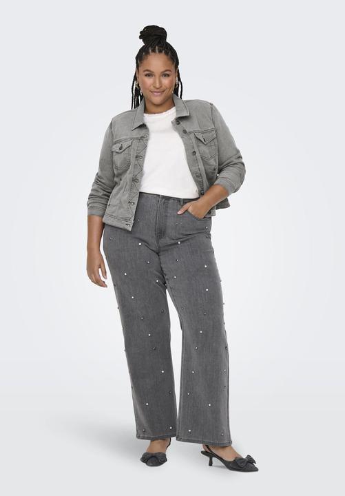 Produktbild Only CARHOPE Hohe Taille Weiter Beinschnitt Jeans Jeans mit weitem Bein (46)