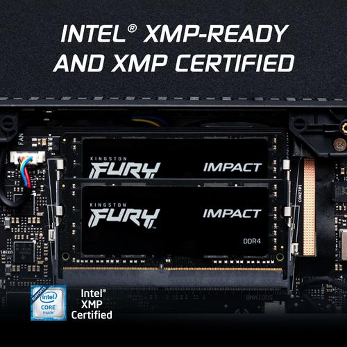 Produktbild Kingston FURY Impact (2 x 16GB, 3200 MHz, DDR4-RAM, SO-DIMM)