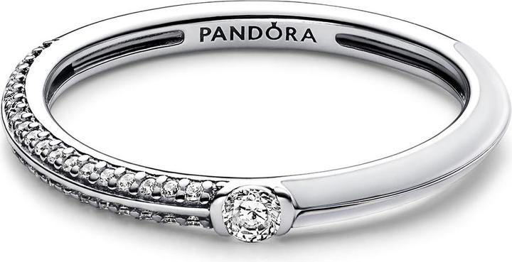 Immagine prodotto Pandora ME Anello doppio Pavé e Bianco (48, 925 Argento)