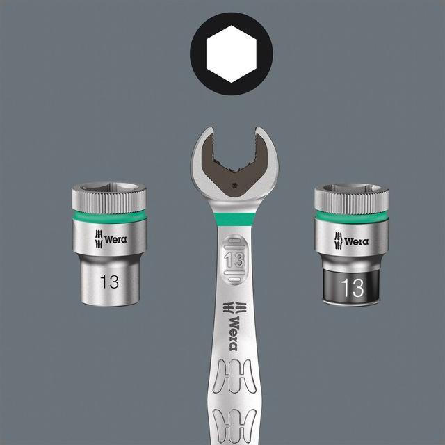 Produktbild Wera 8100 SA 8 Zyklop Metal-Knarrensatz (13 mm)