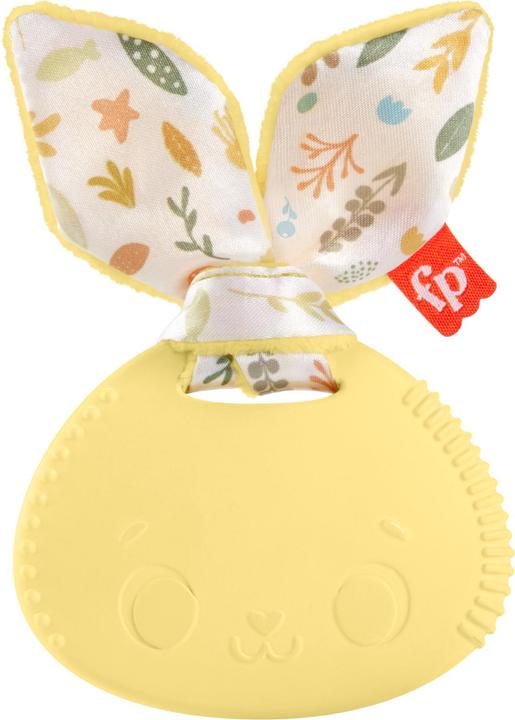 Fisher-Price Toy collection for babies with animal motifs, teething ring, rattle and clacker toy for newborns