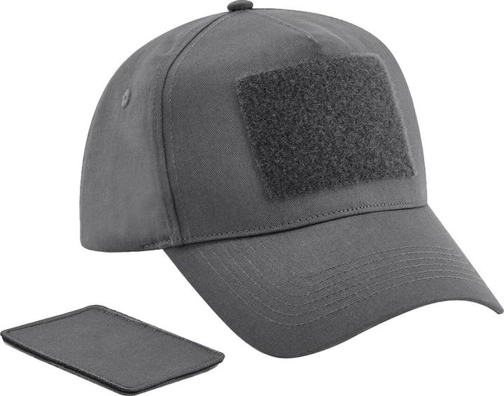 Beechfield BaseballMütze Abnehmbarer Aufnäher (One Size)