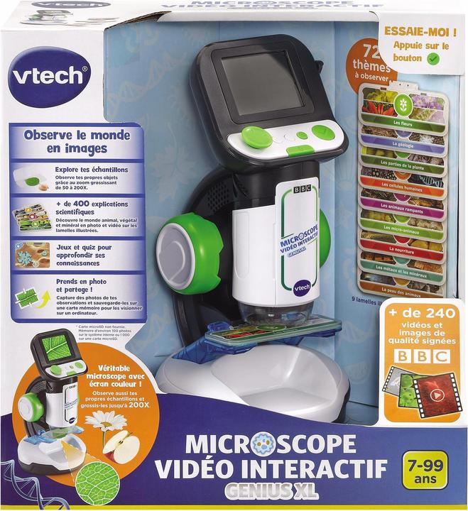 Actual product image VTech Genius XL - Microscope vidéo interactive -FR-