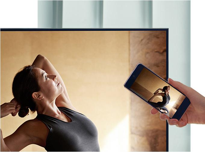 Actual product image Samsung QE85Q60A (85", Q60A, QLED, 4K, 2021)