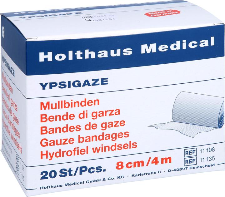 Actual product image Holthaus Gauze Bandage Din 8cmx4m