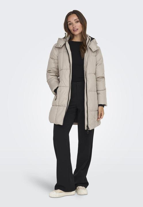 Actual product image JdY Hood Ribbed cuffs Coat Quilted coat (S)
